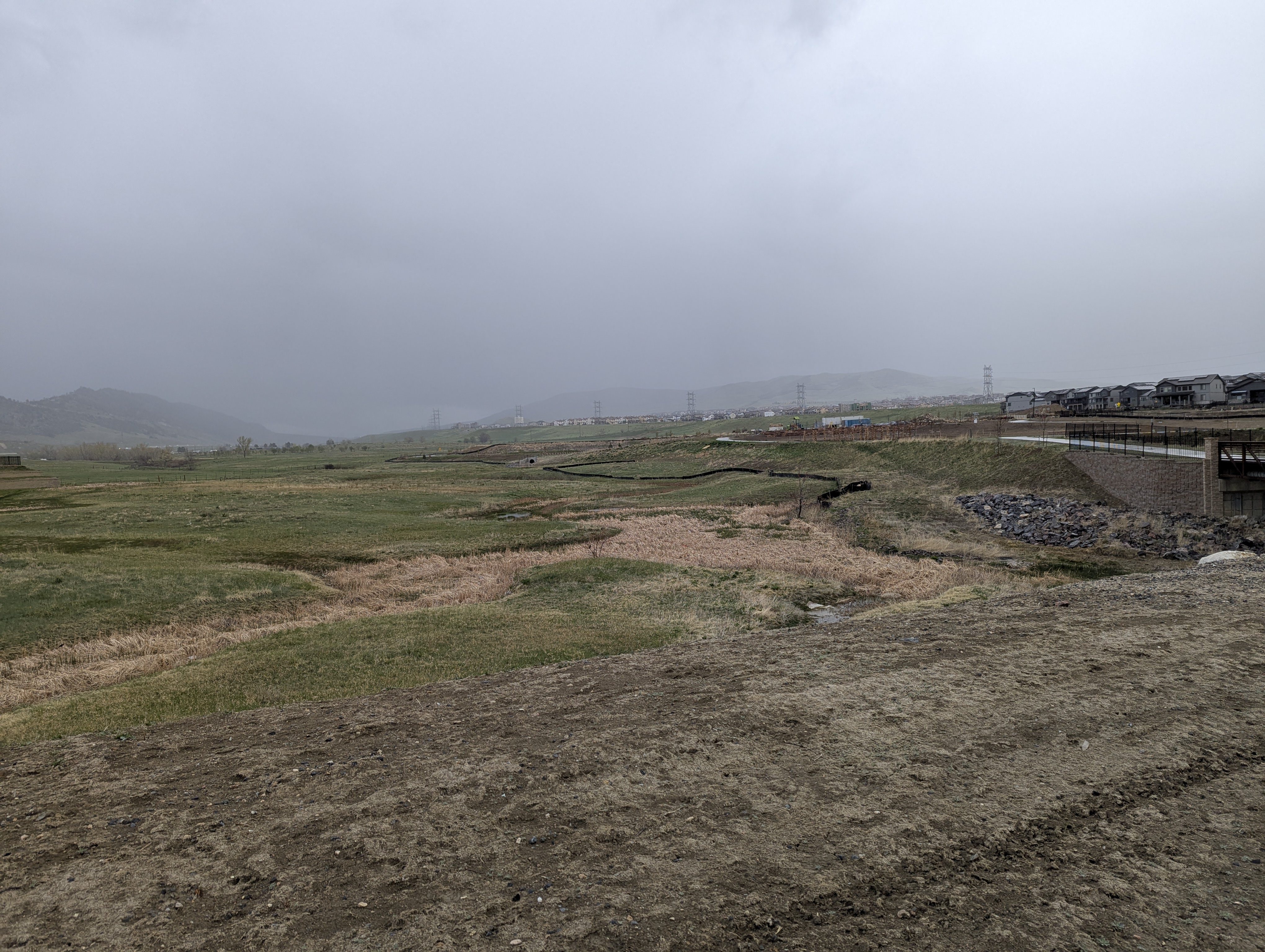 rain, Morrison, Colorado